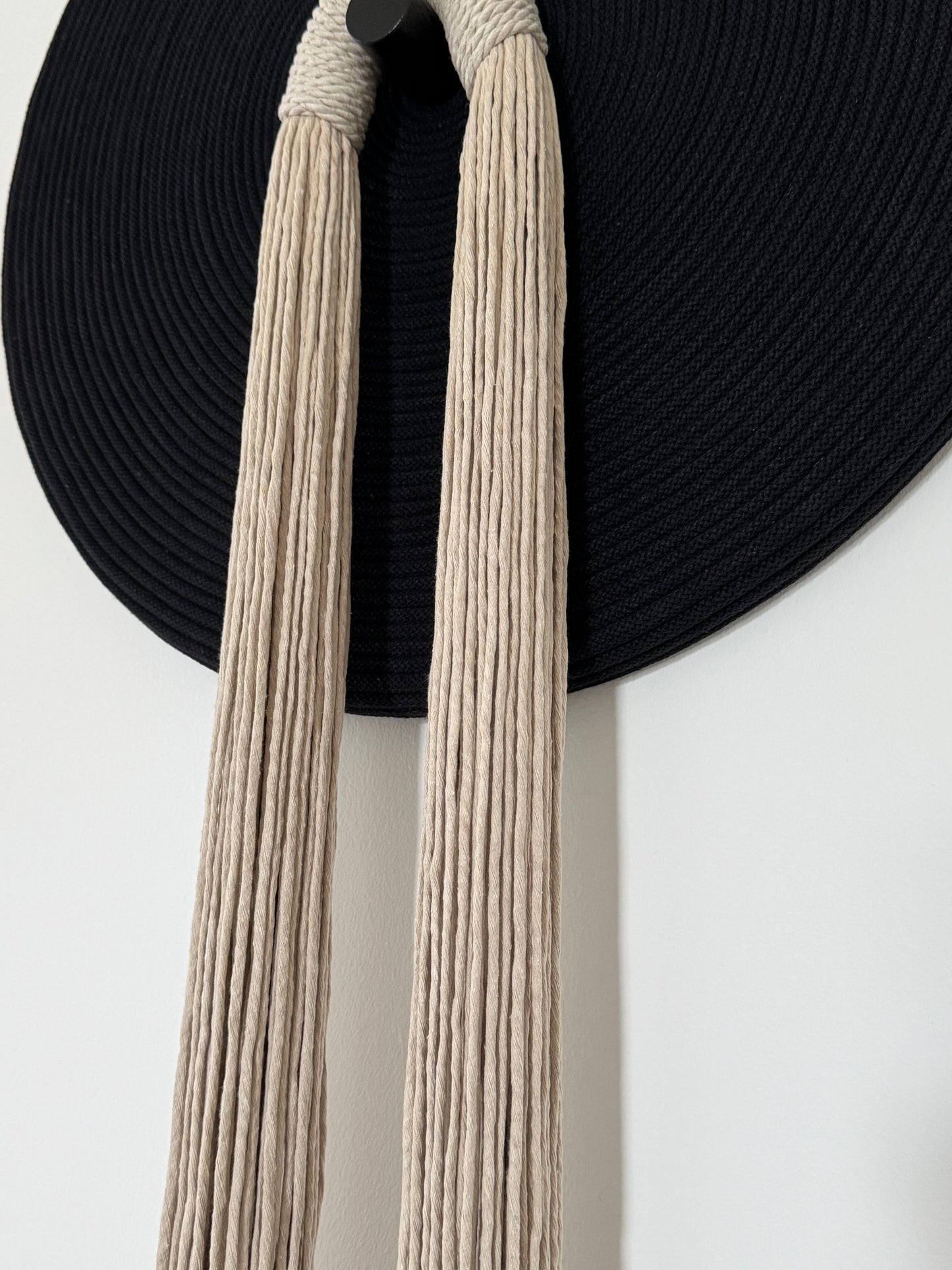 Tassel Disc Wall Hanging