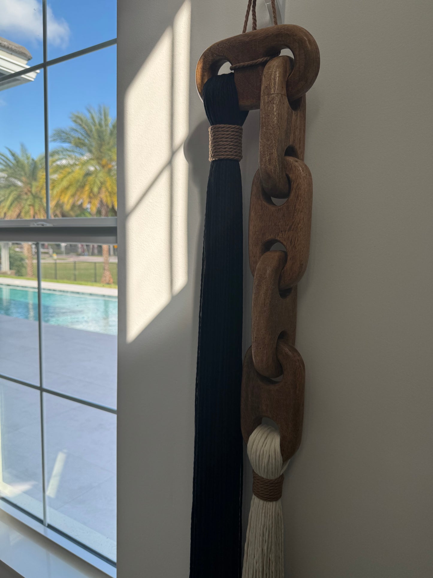 Wood Chain Wall Accents