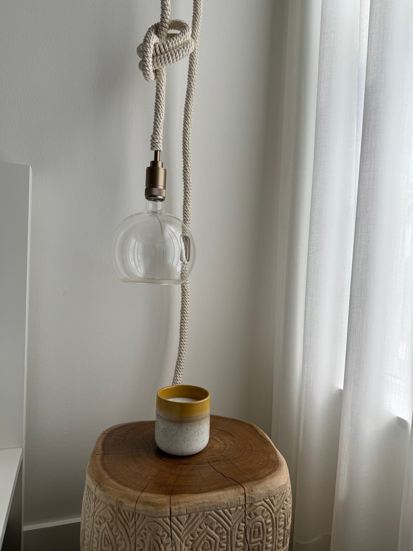 Macrame Pendant Light