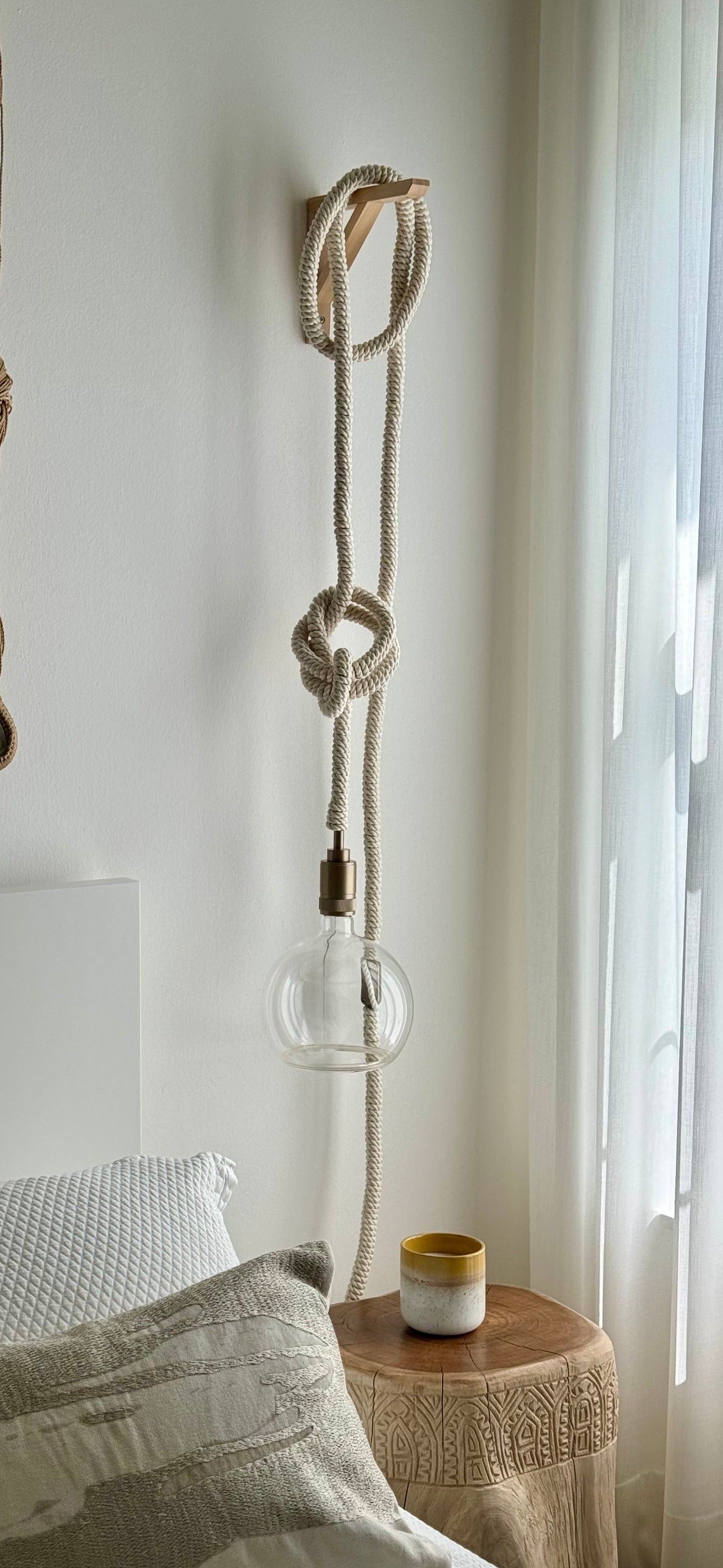 Macrame Pendant Light