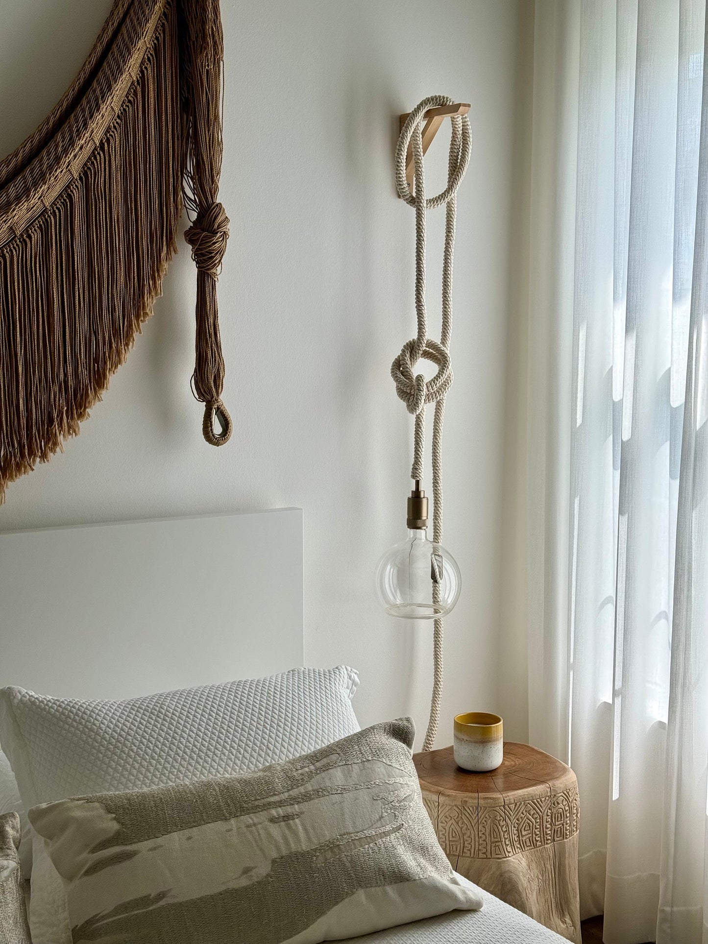 Macrame Pendant Light