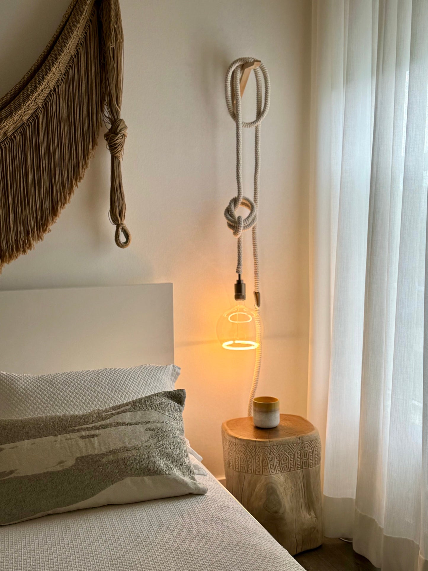 Macrame Pendant Light