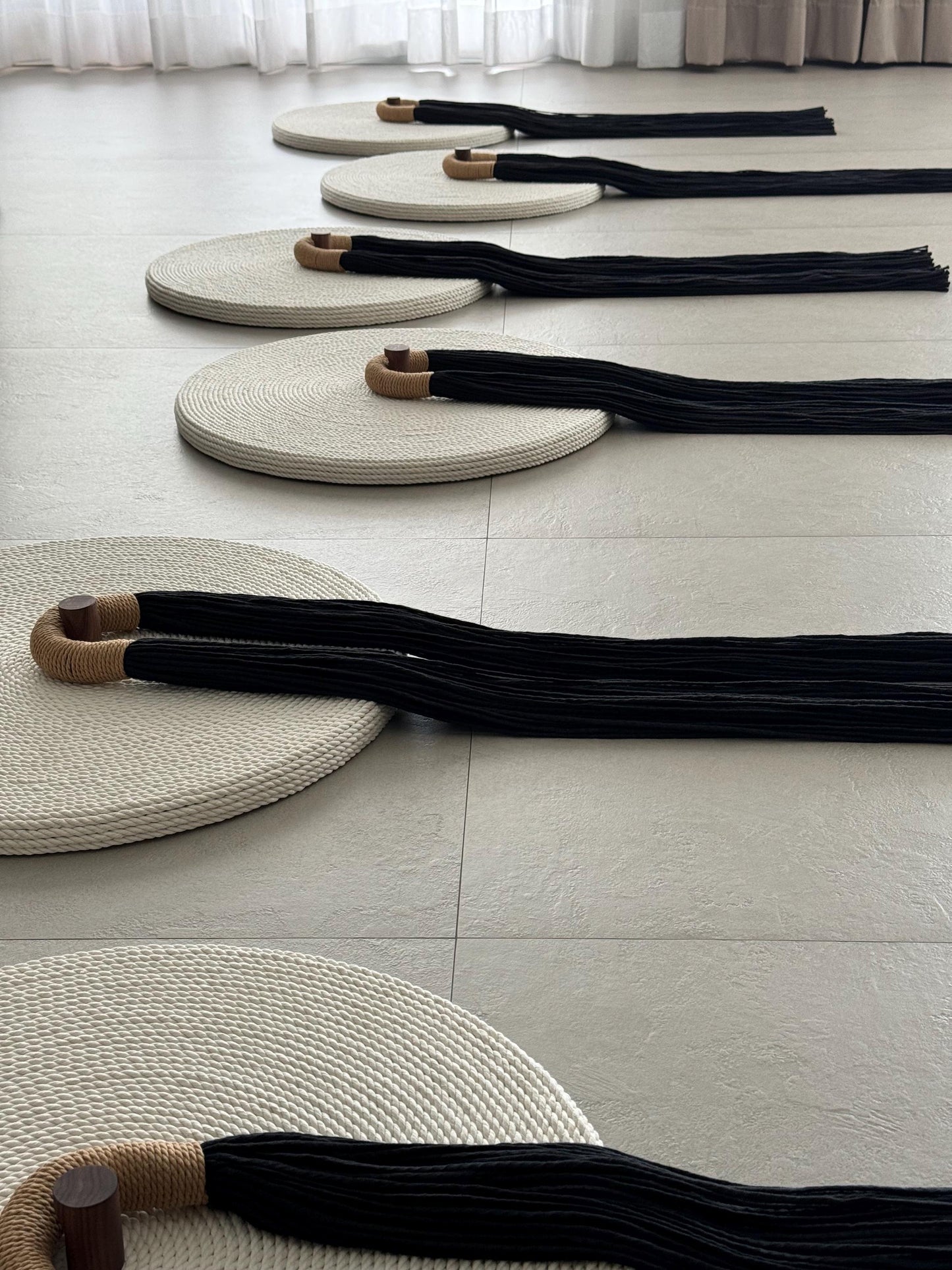 Tassel Disc Wall Hanging