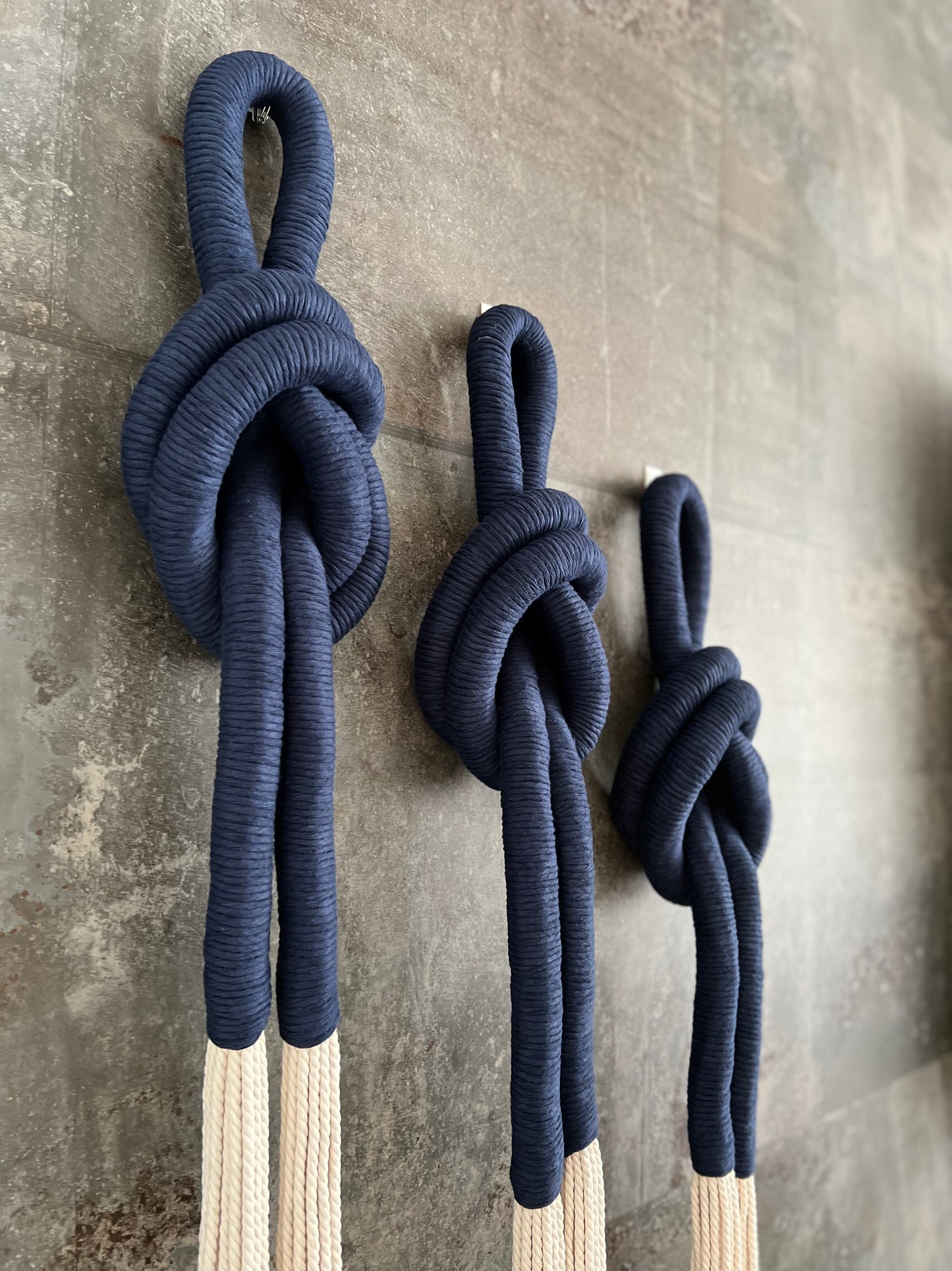 Set 3 - Wrapped Knot Wall Hanging