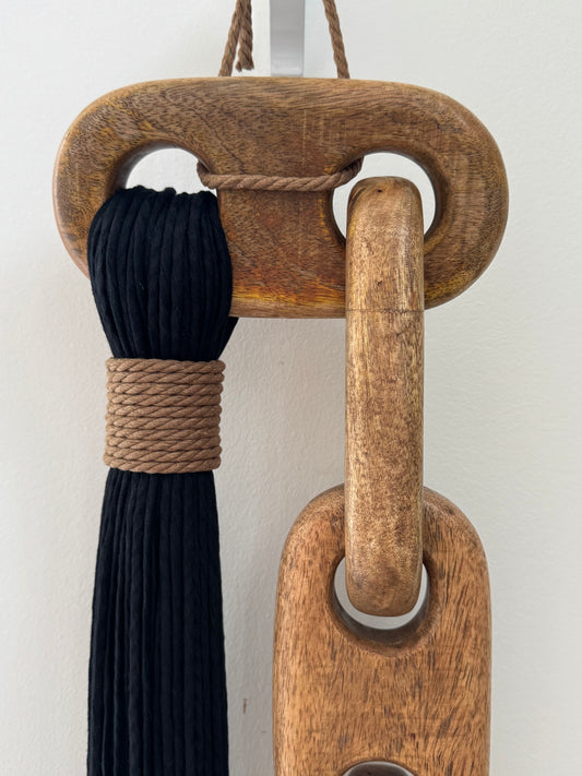 Wood Chain Wall Accents